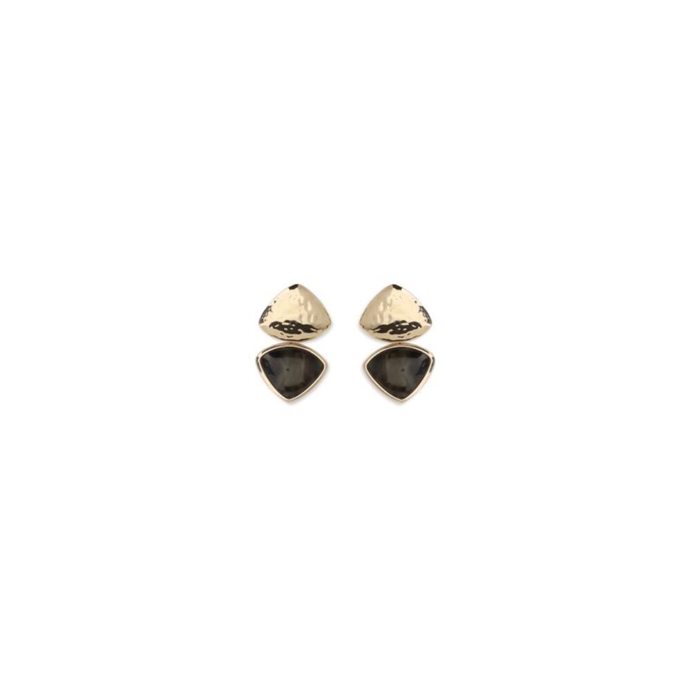 Self-Portrait Women Two-Tone Speckled Enamel Earrings